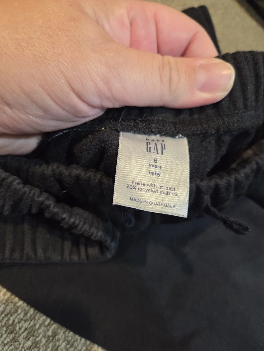 GAP Kids Sweatpants Bundle  Black, Gray, Navy